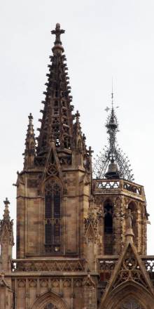 Barcelona - 2013, кафедральный собор Святого Креста и Святой Евлалии