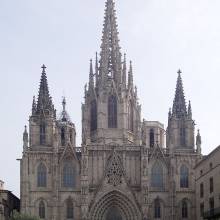 Barcelona - 2013, кафедральный собор Святого Креста и Святой Евлалии