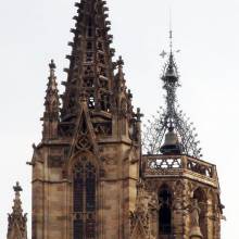 Barcelona - 2013, кафедральный собор Святого Креста и Святой Евлалии