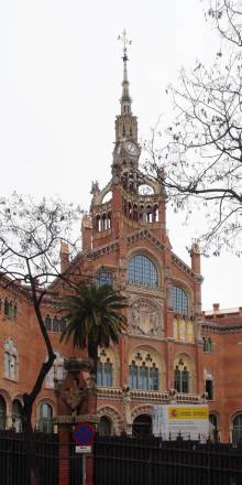 Barcelona - 2013, больница Святого Креста и Святого Павла