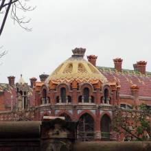 Barcelona - 2013, больница Святого Креста и Святого Павла
