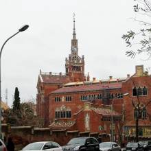 Barcelona - 2013, больница Святого Креста и Святого Павла