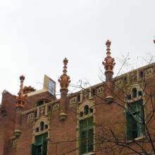 Barcelona - 2013, больница Святого Креста и Святого Павла